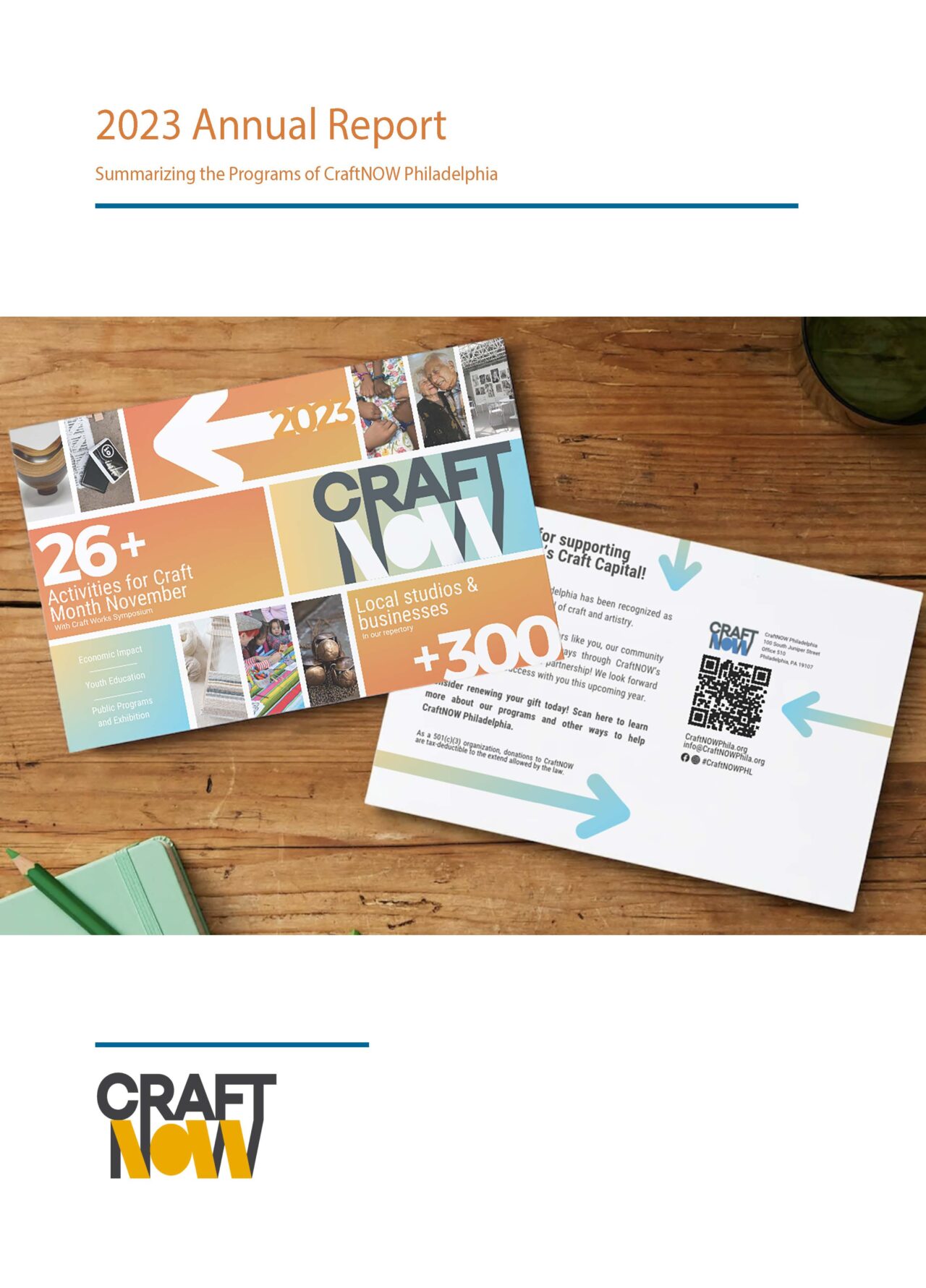 Craft Report 2023 Annual Report - CraftNOW Philadelphia